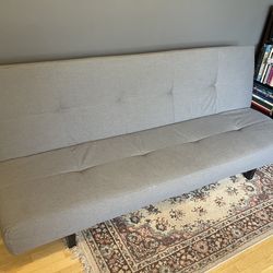 Futon Sleeper Sofa - Gray