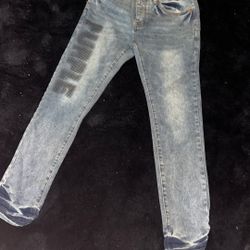 purple jeans size 29 