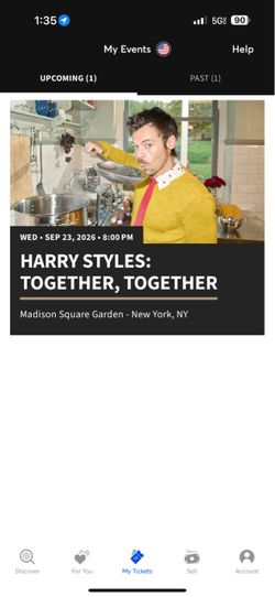 Harry Styles MSG 9/23