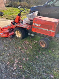 Kubota F2400 diesel tractor
