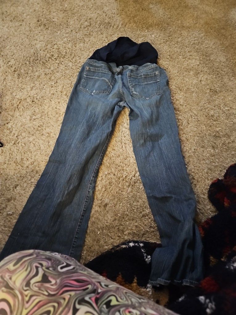 Liz Long Maternity Jeans