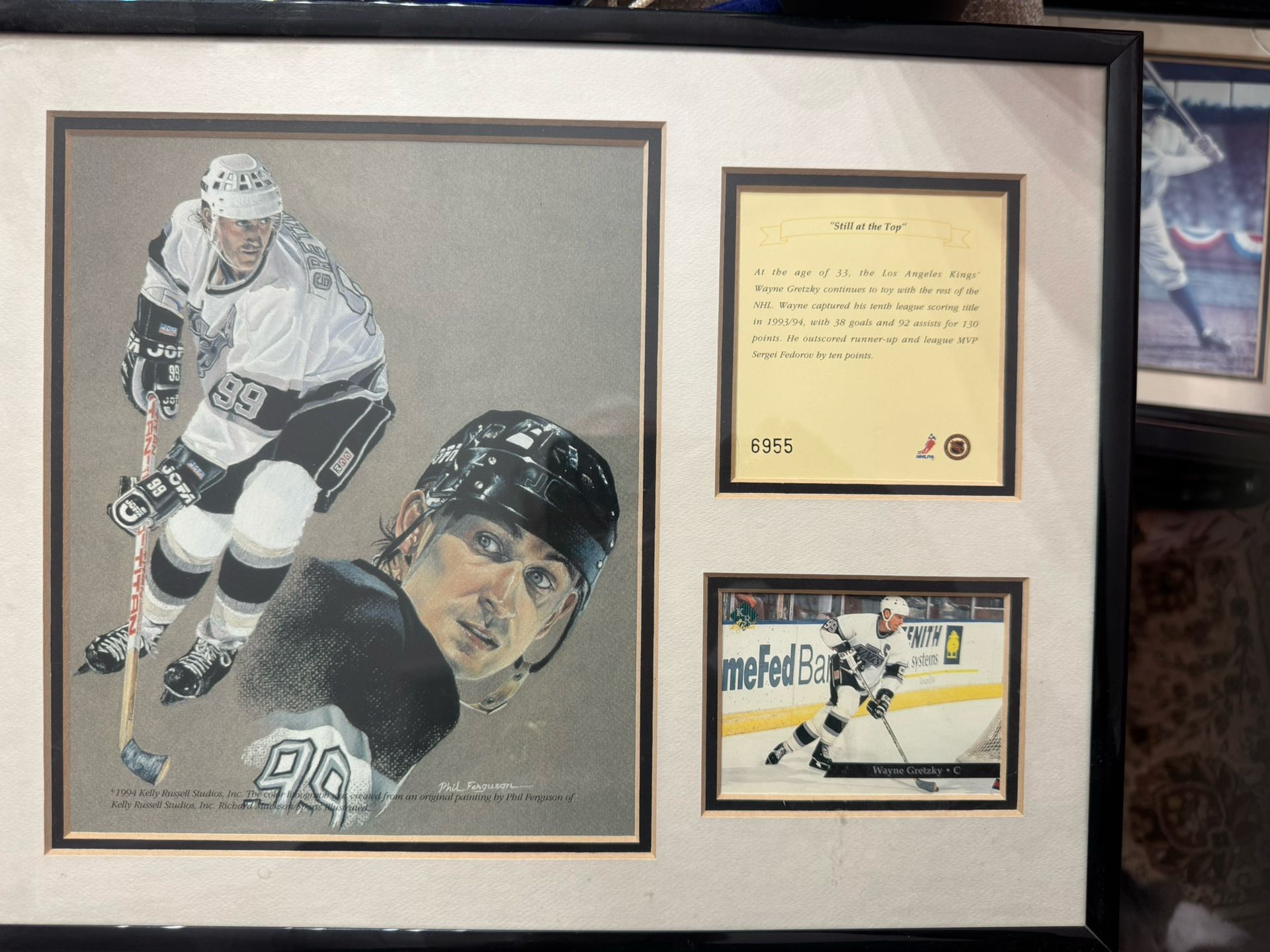 WAYNE GRETZKY LITHOGRAPH LIMITED EDITION