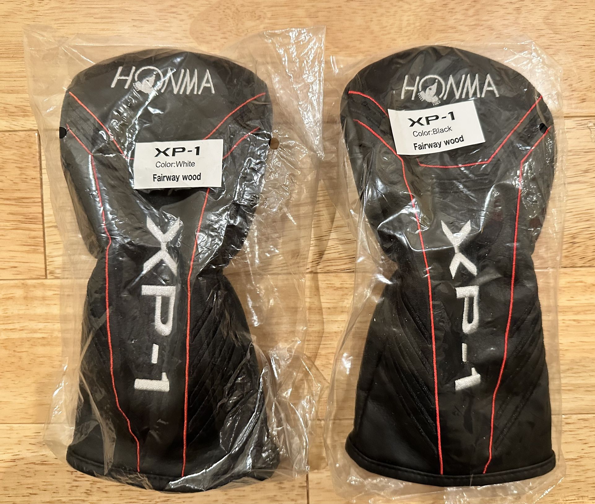 Brand New Honma Golf XP-1 Hybrid Headcover Head Cover, Blk., Red, Wht.