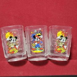 Walt Disney McDonald's Glasses/Cups 