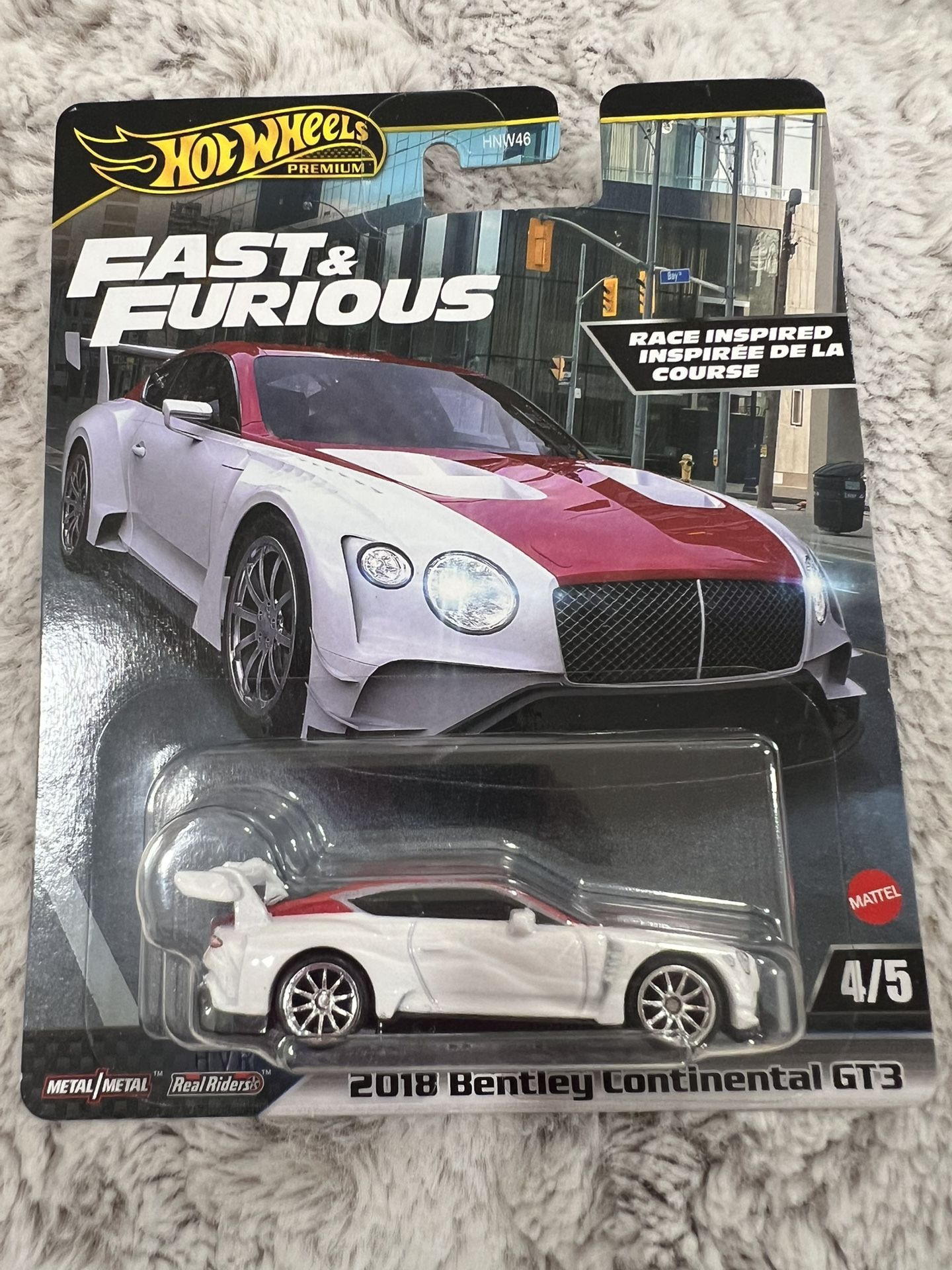 Hot Wheels Premium Fast & Furious 2018 Bentley Continental GT 3