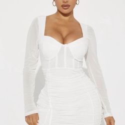Large White Dress