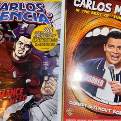 NEW CARLOS MENCIA 2 DVDs COMEDY