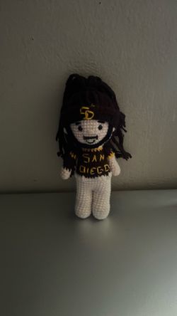 1/1 Fernando tatis crochet doll