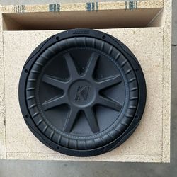 12 Inch Kicker CVX In ported box
