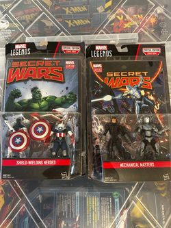 SECRET WARS MARVEL LEGENDS Special Edition Comic Book Figures - HASBRO