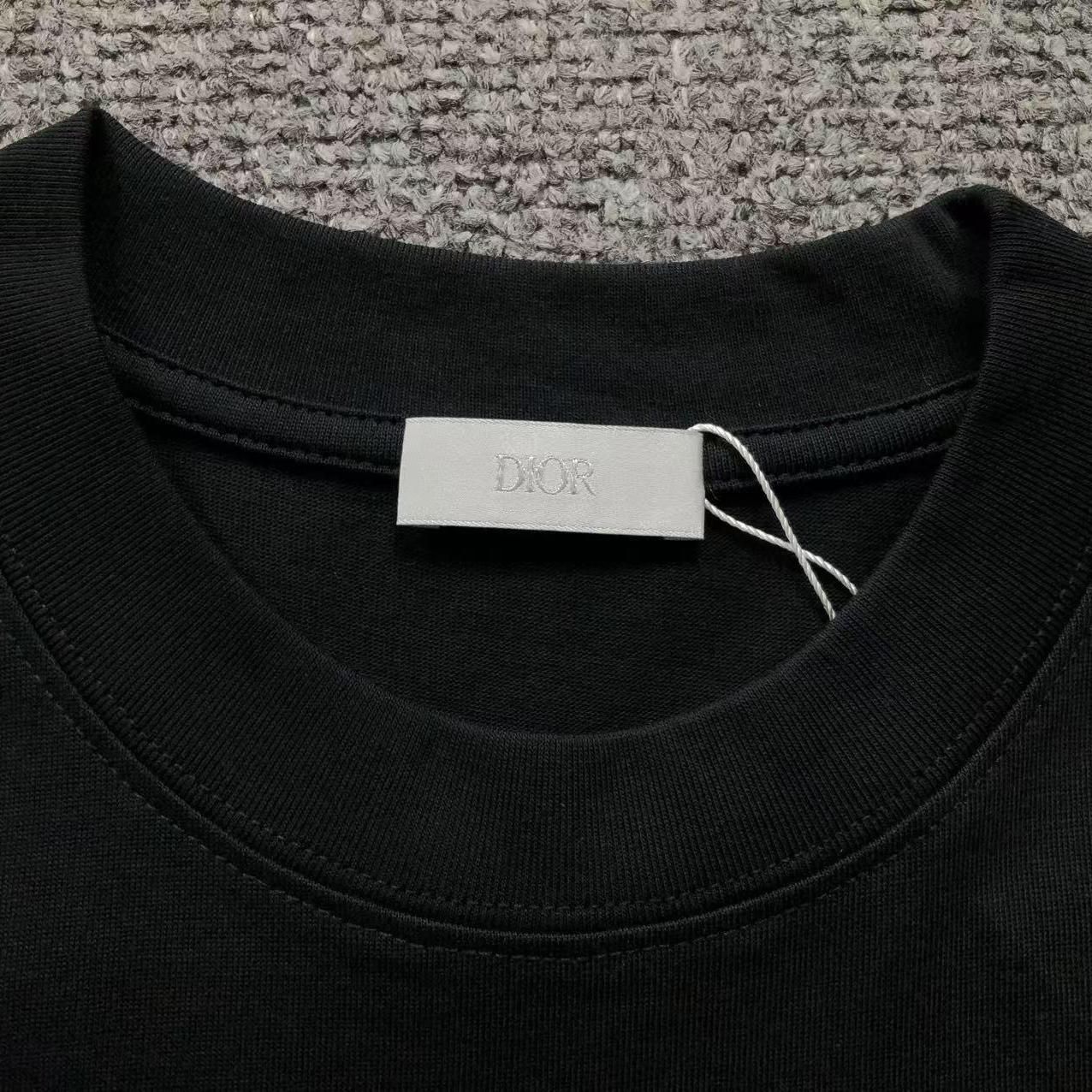 Stone Island X Dior Embroidered Printed T Shirt