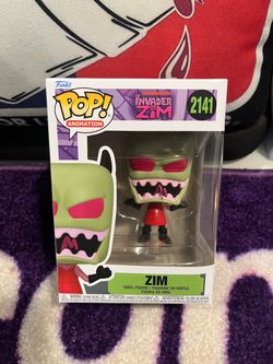 Funko Pop! Animation Invader Zim Zim Vinyl Figure Boxed #2141