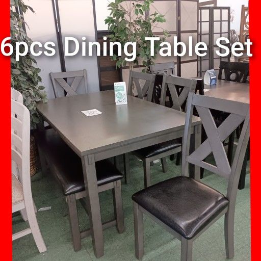 🤩 6pcs Dining Table Set 