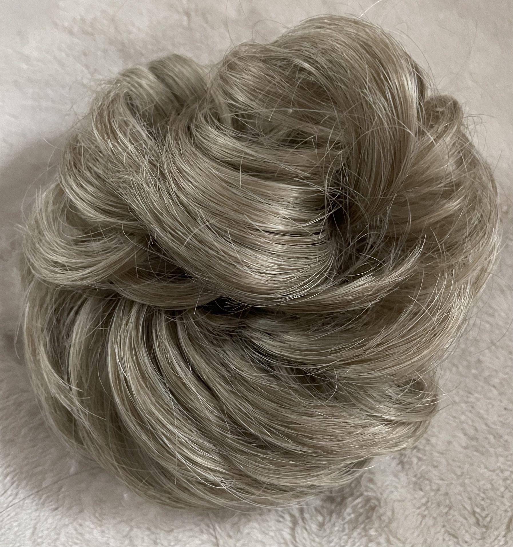 Champagne-Beige Hair Scrunchy