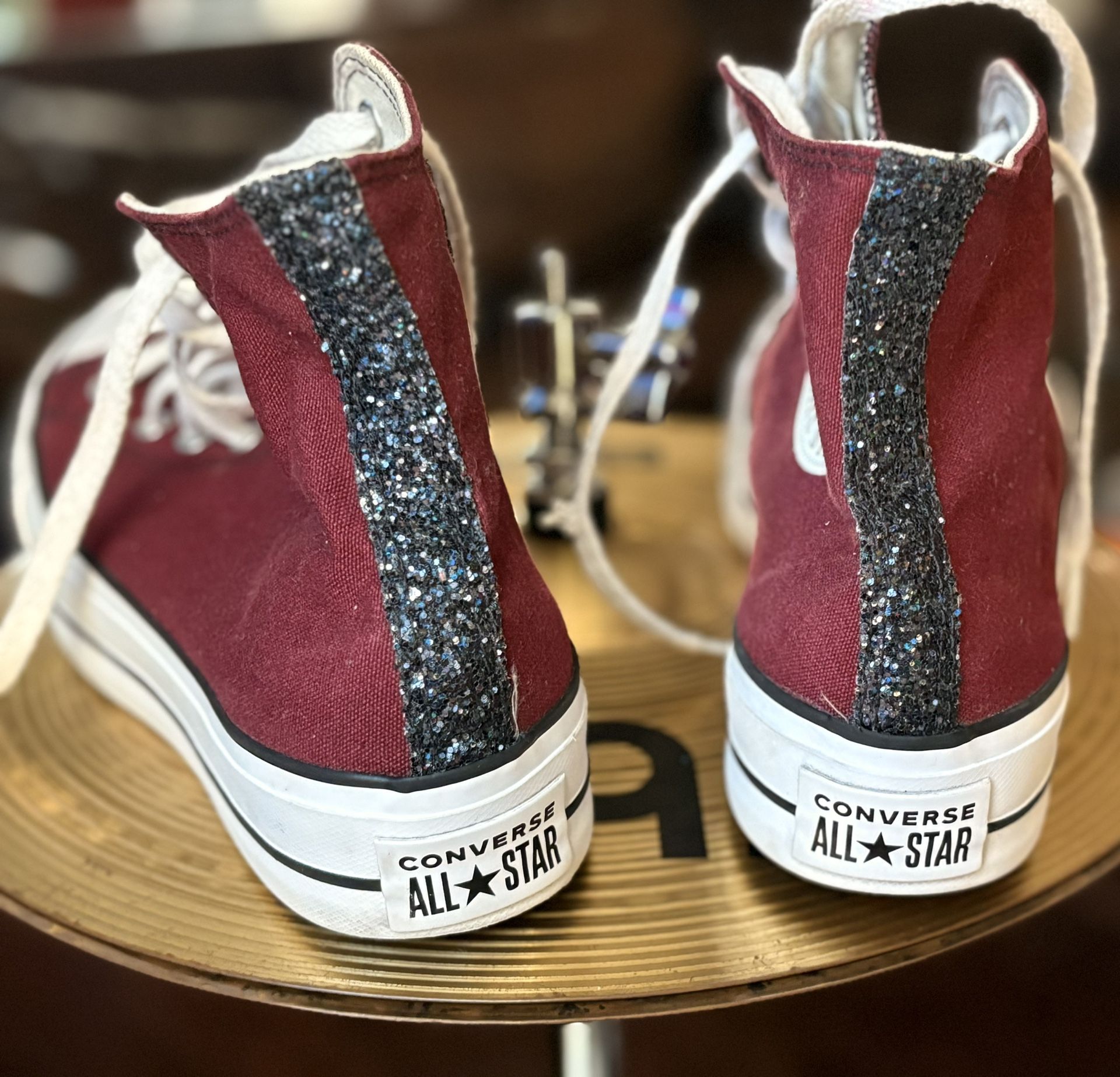 Burgundy Converse Chuck Taylor All-Star Lift (Women’s 9.5)