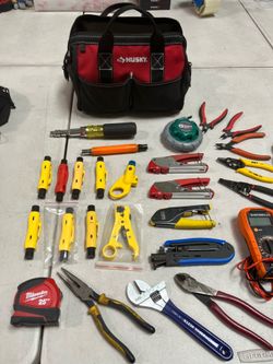 Klein cable TV tools and accessories