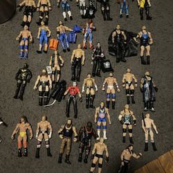 Elite And Basic WWE Figures 