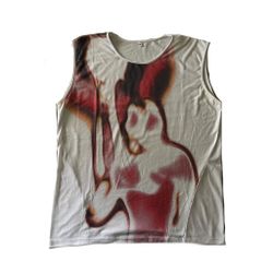 HANDMADE RUST, Abstract Sleevless T-Shirt
