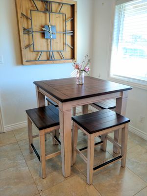 Gibson Pike Main 5 Piece Counter Height Dining Set For Sale In Yorba Linda Ca Offerup