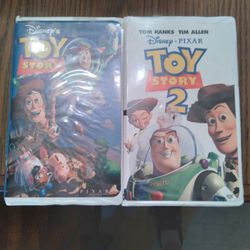 Toy Story 1,2 VHS 