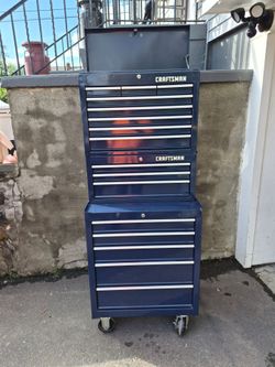 Craftsman tool chest (blue)