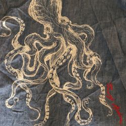 New Mens Tommy Bahama 3xl/3TG Octopus Button Upo — Big And Tall