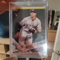Aaron Judge Rookie Card. Not Graded But Great Condition 