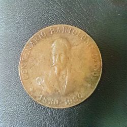 Medalla Centenario Bartolome Maso 1(contact info removed) Cuba