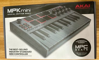 Akai MPK Mini MK3 – Special Edition Gray (Limited Edition) MIDI Controller