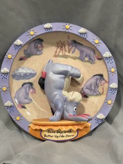 Bradford exchange Eeyore some days look better upside down