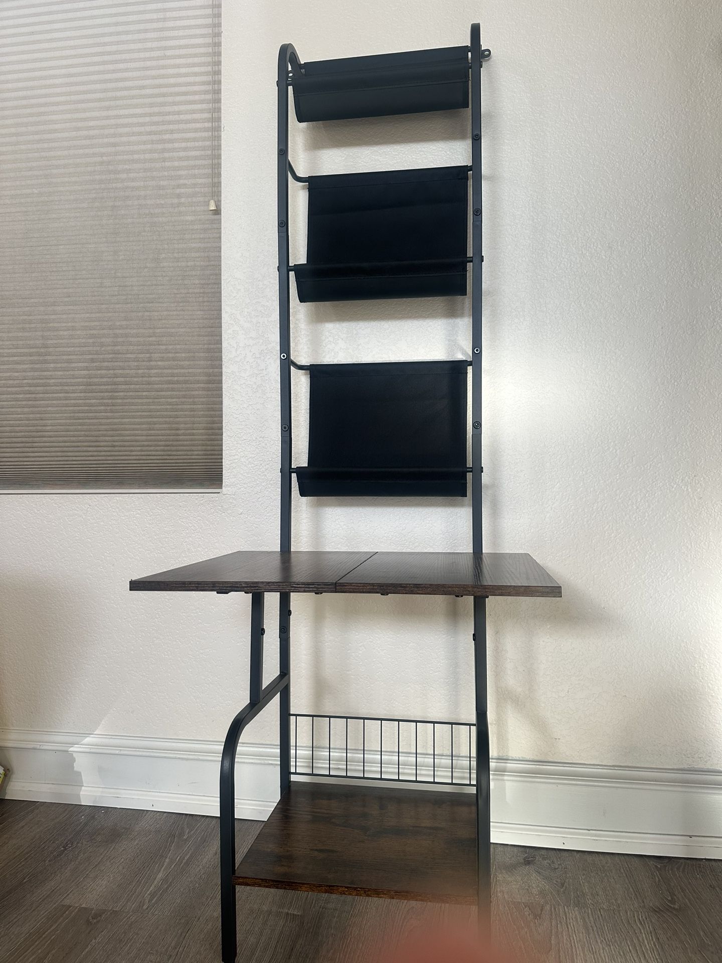 Brand New Entryway Organizer Shelf / Record Player Organizer