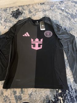 Black & Pink Intermiami soccer Jersey Adult Small