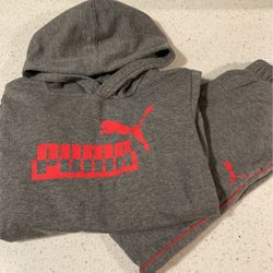 Boys Puma Sweat Suit 10/12