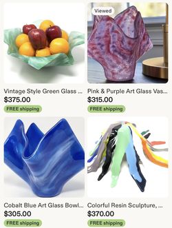 Gorgeous Glass Art! Handmade Glass Art