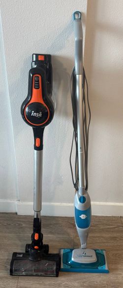 Bissell Swiffer Steam Mop 8906 + INSE Cordless Vacuum Cleaner