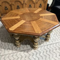 Octagon Coffee Table 