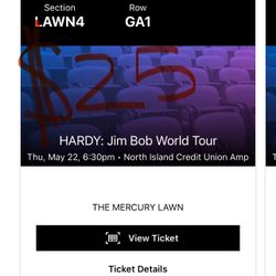 Hardy Jim Bob World Tour Koe Wetzel
