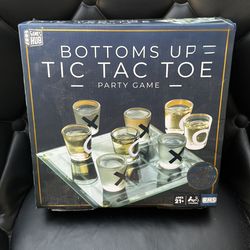 Shot glass tic tac toe