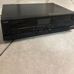 Stereo | Double Deck | Cassette - AIWA WX707 / 1(contact info removed)