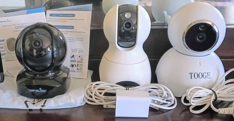 Indoor Smart Security WiFi  Camera Bundle!!