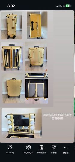 Impressions travel vanity