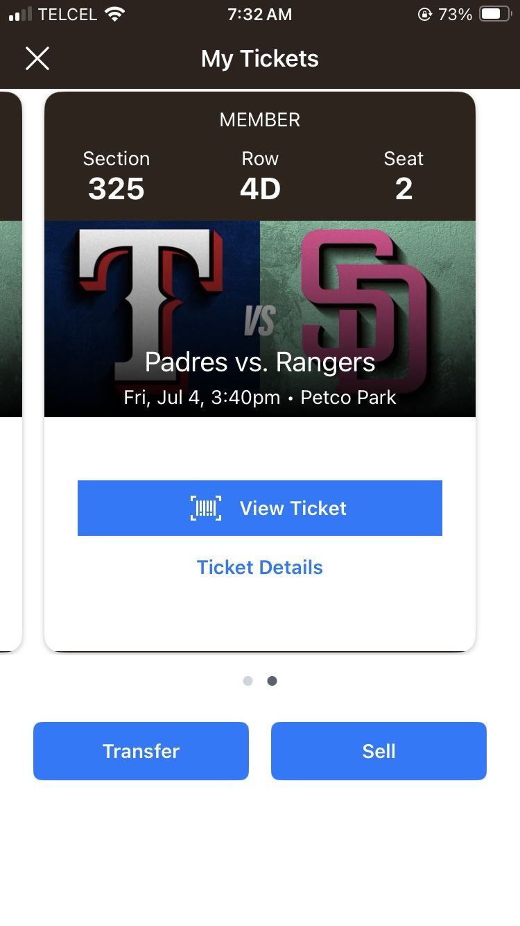 Padres Tix Whole Weekend OUT OF TOWN