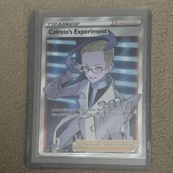 Pokemon Colress’s Experiment Full Art Trainer 