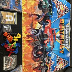 Monster jam party supplies