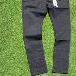 Purple Brand Black Jeans Straight Leg