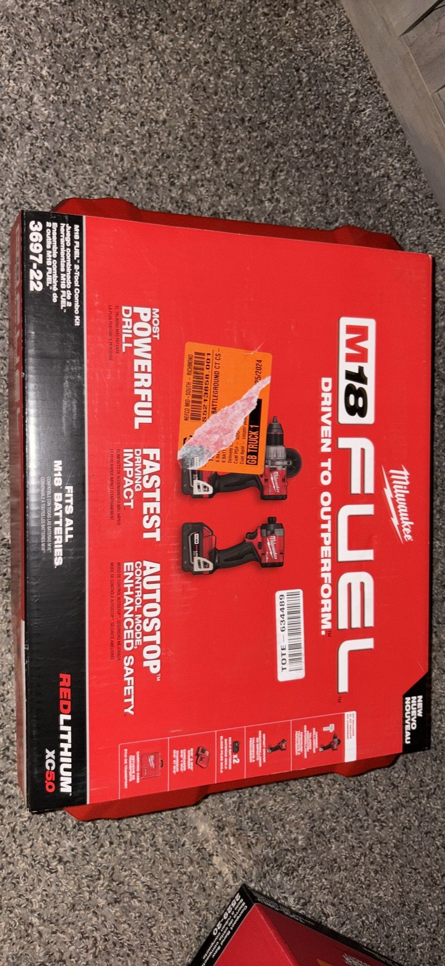 Milwaukee M18 Fuel Impact And Drill Set