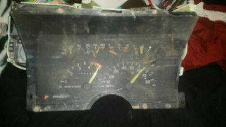 Chevy Guage clusters