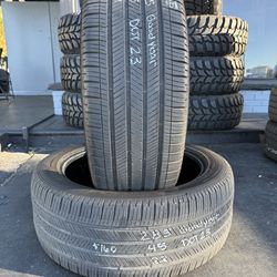 Pair of 2 Used Goodyear Eagle 285/45/R22