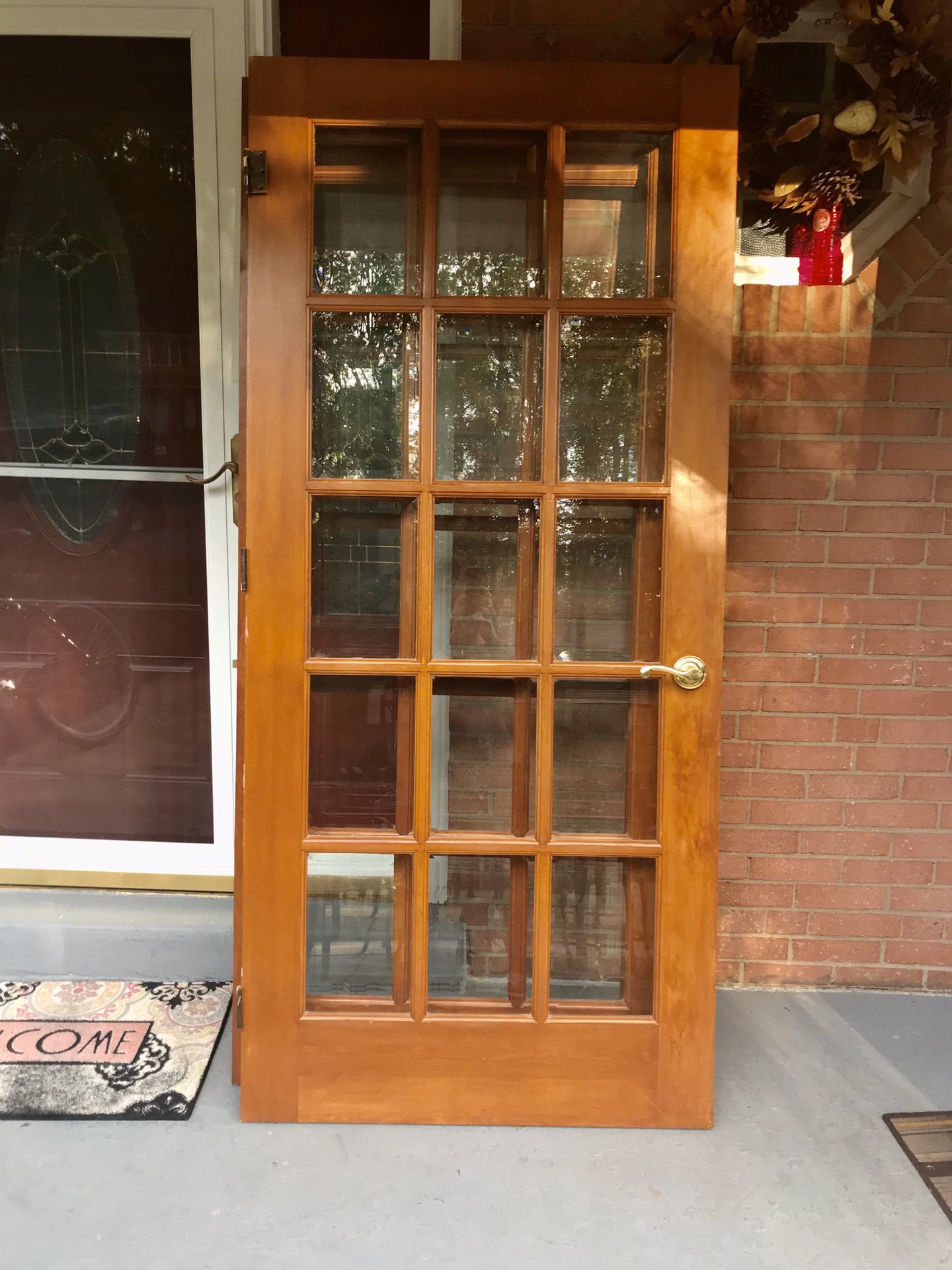 Solid Wood French doors (36x79)