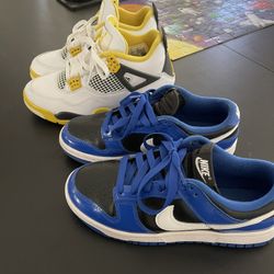 Women’s Jordan Retro 4s And Nike Dunks